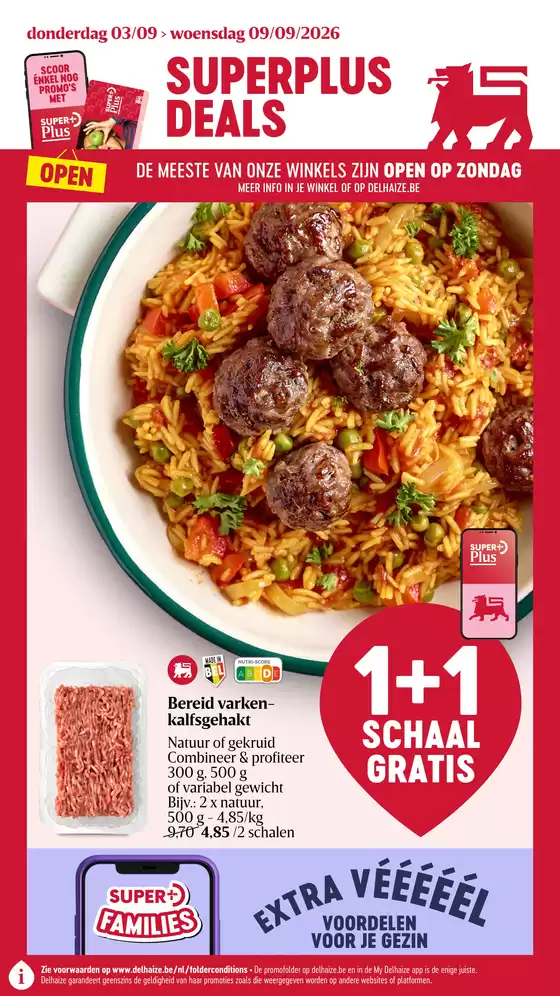 Catalogue Delhaize | Folder Delhaize - NL | 2026-09-03T00:00:00.000Z - 2026-09-09T00:00:00.000Z