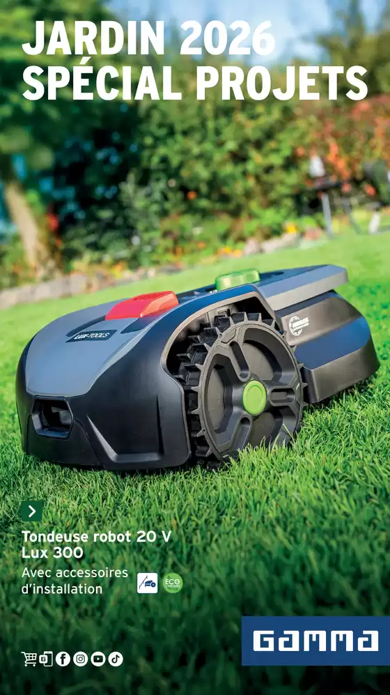 Catalogue GAMMA à Anderlues | Large sélection d'offres | 2026-01-01T00:00:00.000Z - 2026-12-31T00:00:00.000Z
