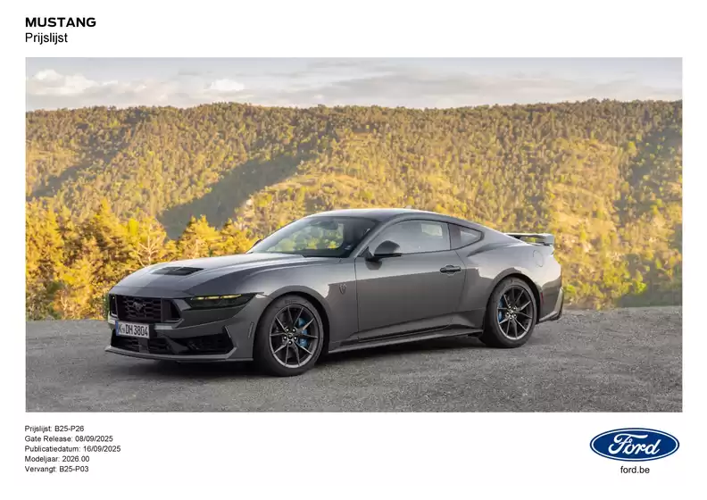 Catalogue Ford | FORD MUSTANG | 2026-09-04T00:00:00.000Z - 2026-09-18T00:00:00.000Z
