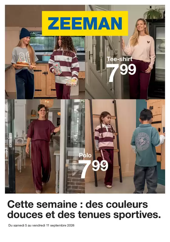 Zeeman folder | Zeeman Semaine 37 du samedi 5 septembre au vendredi 11 septembre 2026. | 2026-09-05T00:00:00.000Z - 2026-09-11T00:00:00.000Z