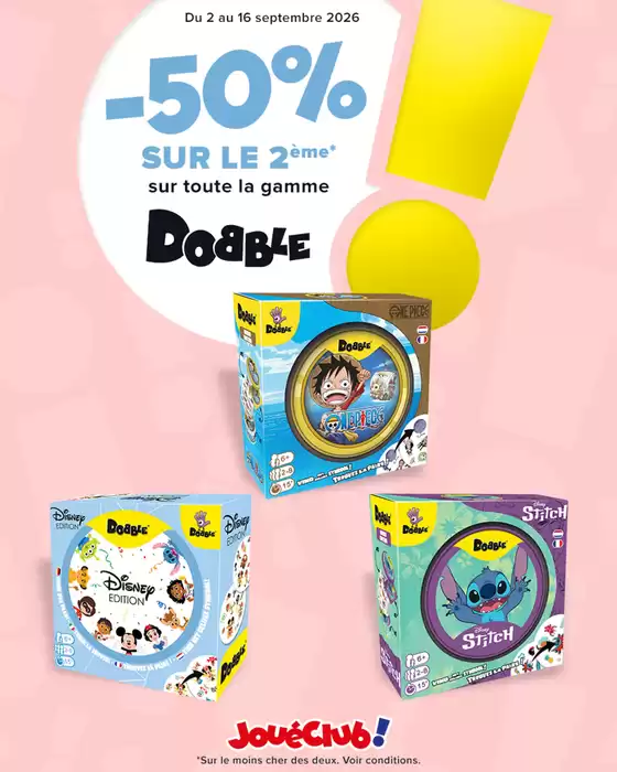 Catalogue Jouéclub à Tournai | Oferta | 2026-09-14T00:00:00.000Z - 2026-09-16T00:00:00.000Z