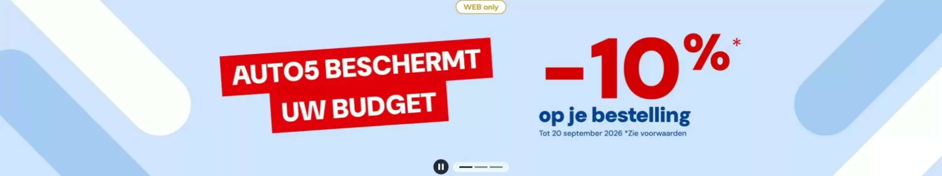 Catalogue Auto5 à Wuustwezel | Oferta-NL | 2026-09-14T00:00:00.000Z - 2026-09-20T00:00:00.000Z