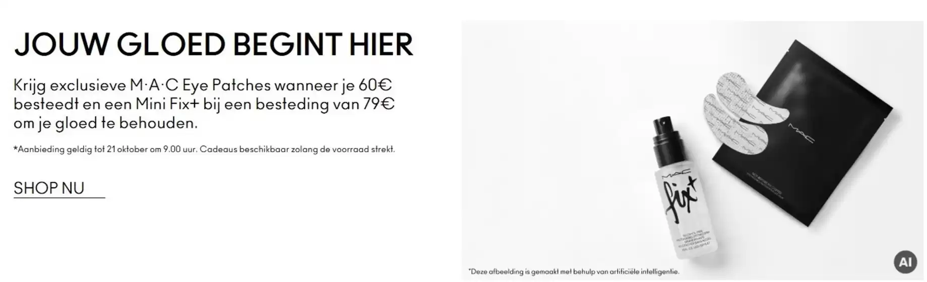 MAC Cosmetics folder in Tournai | Oferta | 2026-09-15T00:00:00.000Z - 2026-10-21T00:00:00.000Z