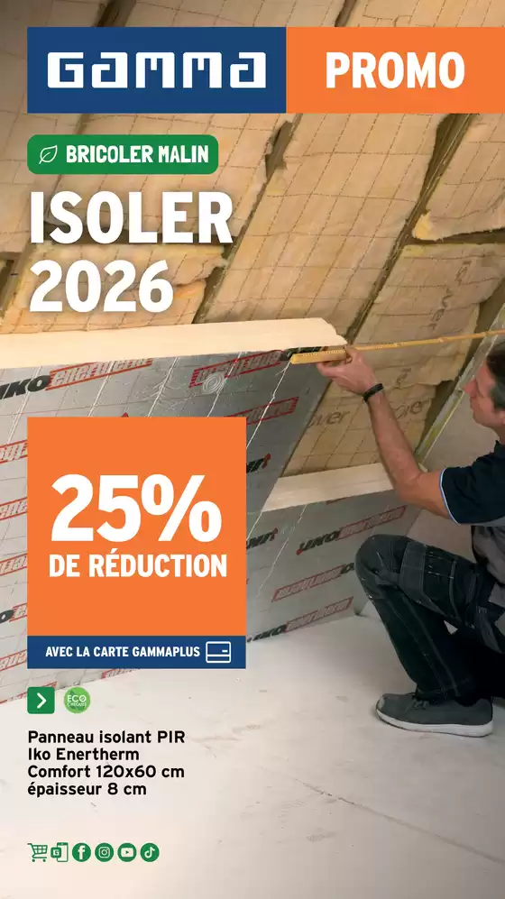 Catalogue GAMMA à Wavre | Offres spéciales pour vous | 2026-01-01T00:00:00.000Z - 2026-12-31T00:00:00.000Z