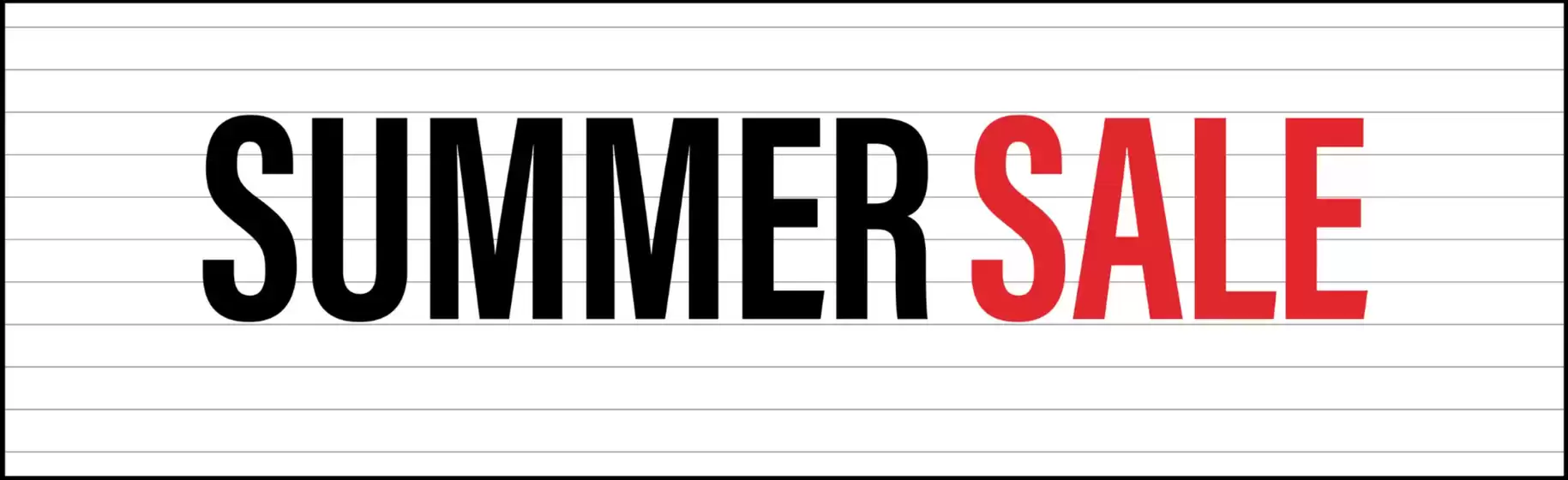 Summer Sale
