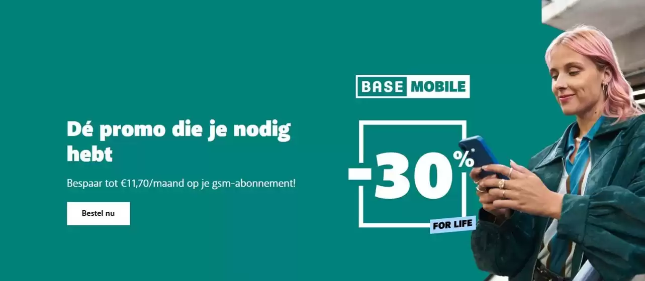 Base folder in Mons | Oferta-NL | 2026-09-17T00:00:00.000Z - 2026-10-17T00:00:00.000Z