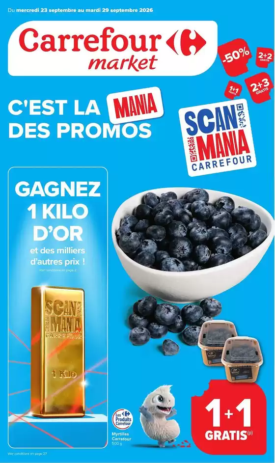 Catalogue Carrefour Market | folder Carrefour Market | 2026-09-23T00:00:00.000Z - 2026-09-29T00:00:00.000Z