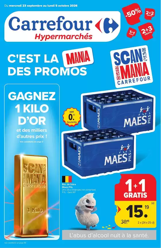 Catalogue Carrefour à Libin | folder Carrefour | 2026-09-23T00:00:00.000Z - 2026-10-05T00:00:00.000Z