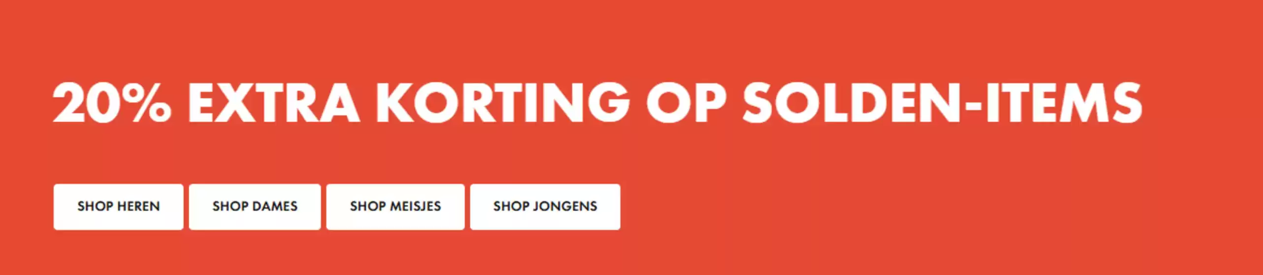 20% Extra Korting