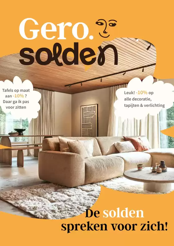 Catalogue Gero Wonen à Malines | Solden | 2025-07-30T00:00:00.000Z - 2025-08-06T00:00:00.000Z