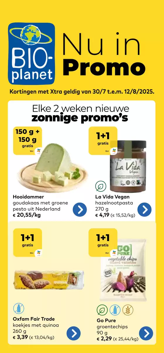 Catalogue Bio Planet à La Louvière | Nu In Promo NL | 2025-07-30T00:00:00.000Z - 2025-08-12T00:00:00.000Z