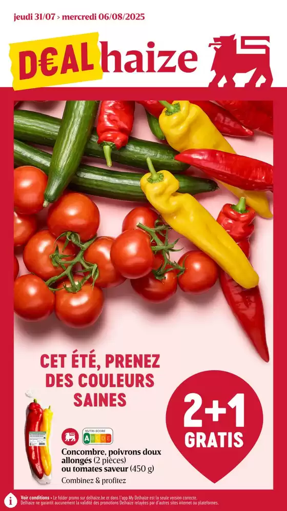 Catalogue AD Delhaize à Braine-l'Alleud | D€ALhaize FR | 2025-07-31T00:00:00.000Z - 2025-08-06T00:00:00.000Z
