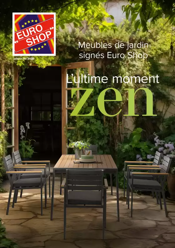 Catalogue Euroshop à Liège | Tuinmeubelen FR | 2025-07-31T00:00:00.000Z - 2025-08-31T00:00:00.000Z