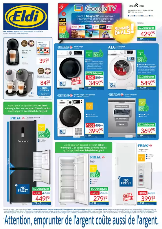 Catalogue Eldi à Bilzen | Summer Deals! | 2025-08-01T00:00:00.000Z - 2025-08-31T00:00:00.000Z