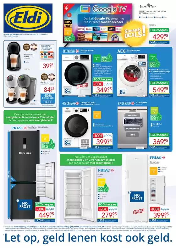 Catalogue Eldi à Bilzen | Summer Deals | 2025-08-01T00:00:00.000Z - 2025-08-31T00:00:00.000Z