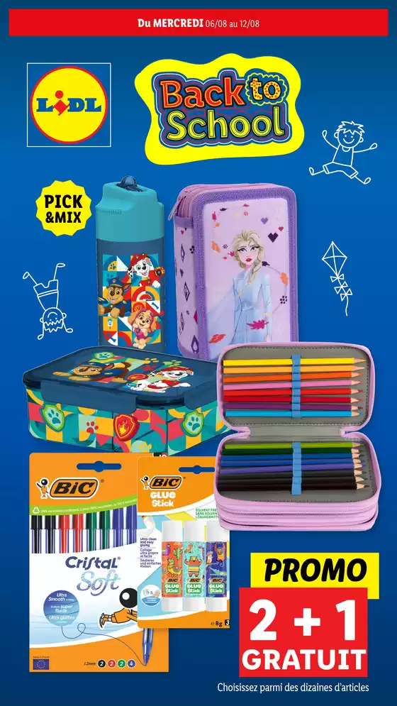 Catalogue Lidl à Louvain | Back To School FR | 2025-08-06T00:00:00.000Z - 2025-08-12T00:00:00.000Z