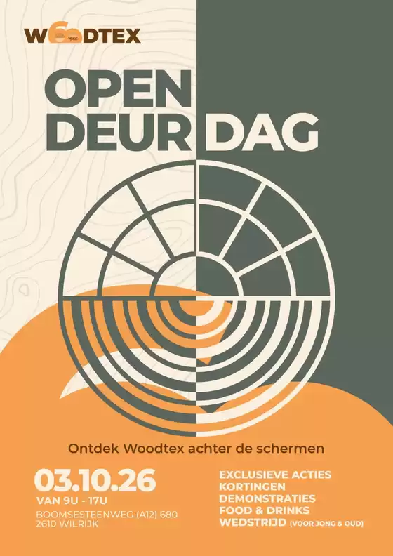 Woodtex folder in Eeklo | Oferta | 2026-09-22T00:00:00.000Z - 2026-10-03T00:00:00.000Z