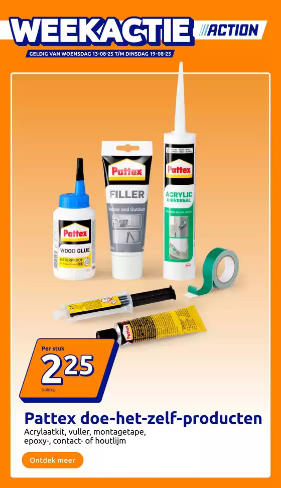 Catalogue Action | Weekactie | 2025-08-13T00:00:00.000Z - 2025-08-19T00:00:00.000Z
