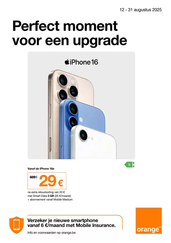 Catalogue Orange | Perfect moment | 2025-08-13T00:00:00.000Z - 2025-08-31T00:00:00.000Z