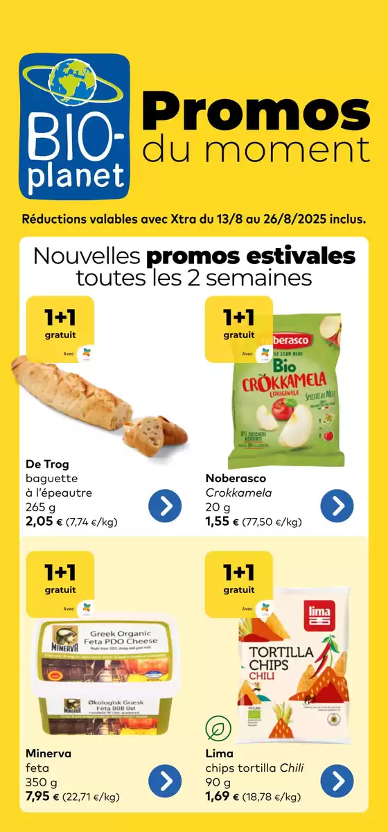 Catalogue Bio Planet | Promos Du Moment FR | 2025-08-13T00:00:00.000Z - 2025-08-26T00:00:00.000Z