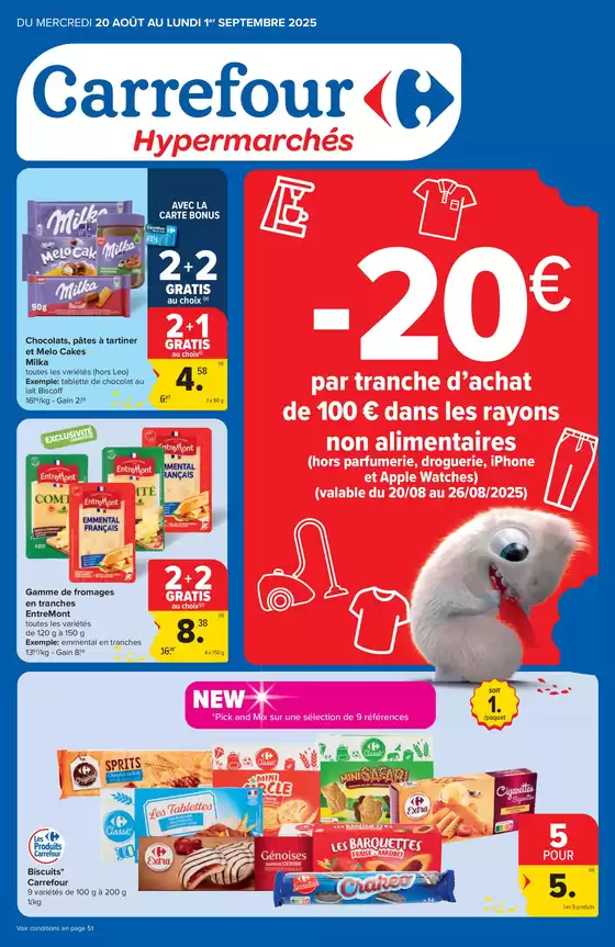 Catalogue Carrefour Drive | Hypermarches FR | 2025-08-20T00:00:00.000Z - 2025-09-01T00:00:00.000Z