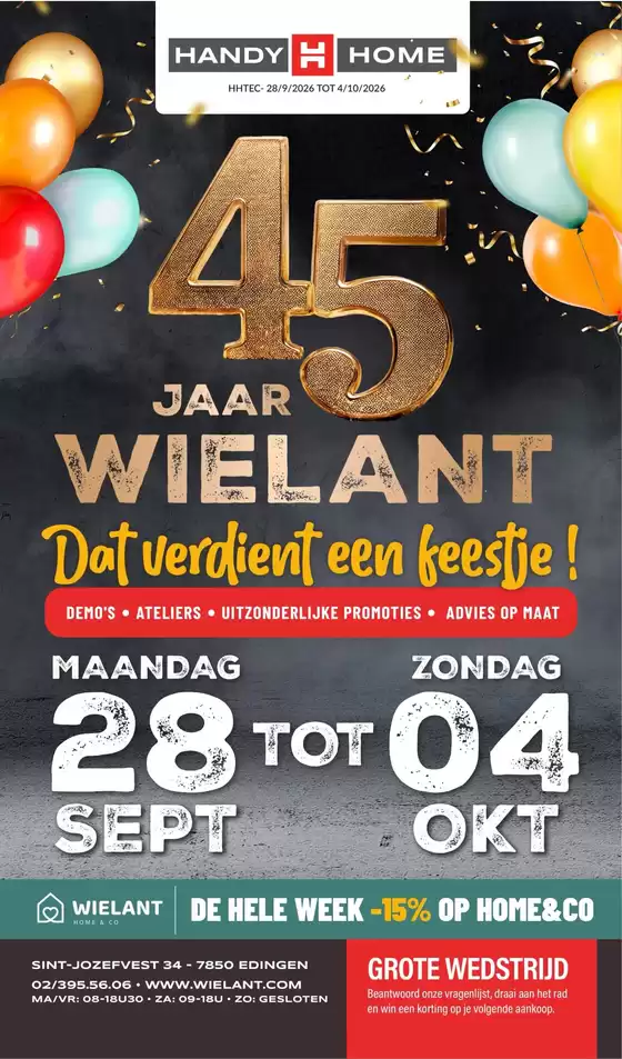 Catalogue HandyHome | folder HandyHome Wielant NL | 2026-09-28T00:00:00.000Z - 2026-10-04T00:00:00.000Z