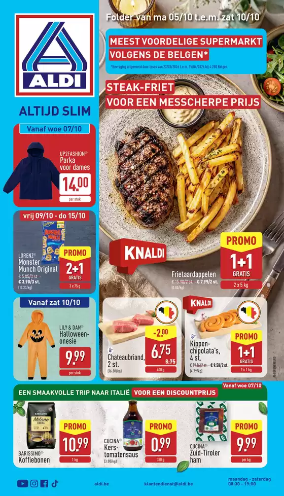 Aldi folder | Nouvelles offres à découvrir | 2026-10-05T00:00:00.000Z - 2026-10-10T00:00:00.000Z
