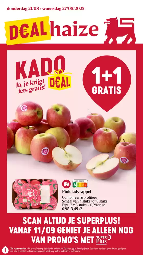 Catalogue Proxy Delhaize | D€ALhaize NL | 2025-08-21T00:00:00.000Z - 2025-08-27T00:00:00.000Z