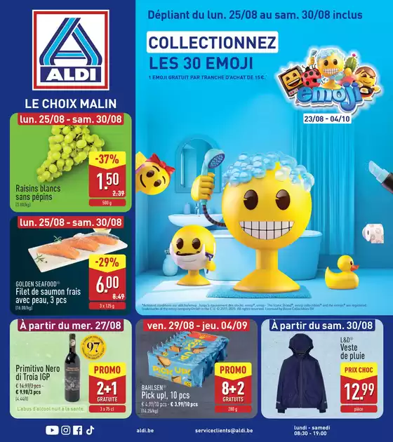 Catalogue Aldi | Collectionnez | 2025-08-25T00:00:00.000Z - 2025-10-04T00:00:00.000Z