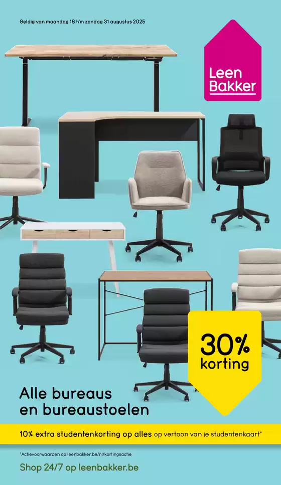 Catalogue Leen Bakker | Week 34 NL | 2025-08-18T00:00:00.000Z - 2025-08-31T00:00:00.000Z