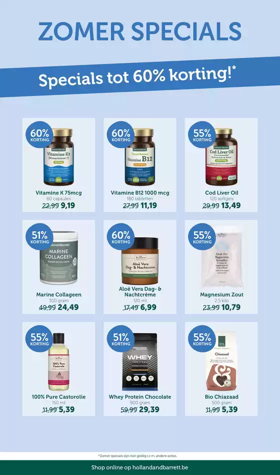 Op alle Zomer Specials!