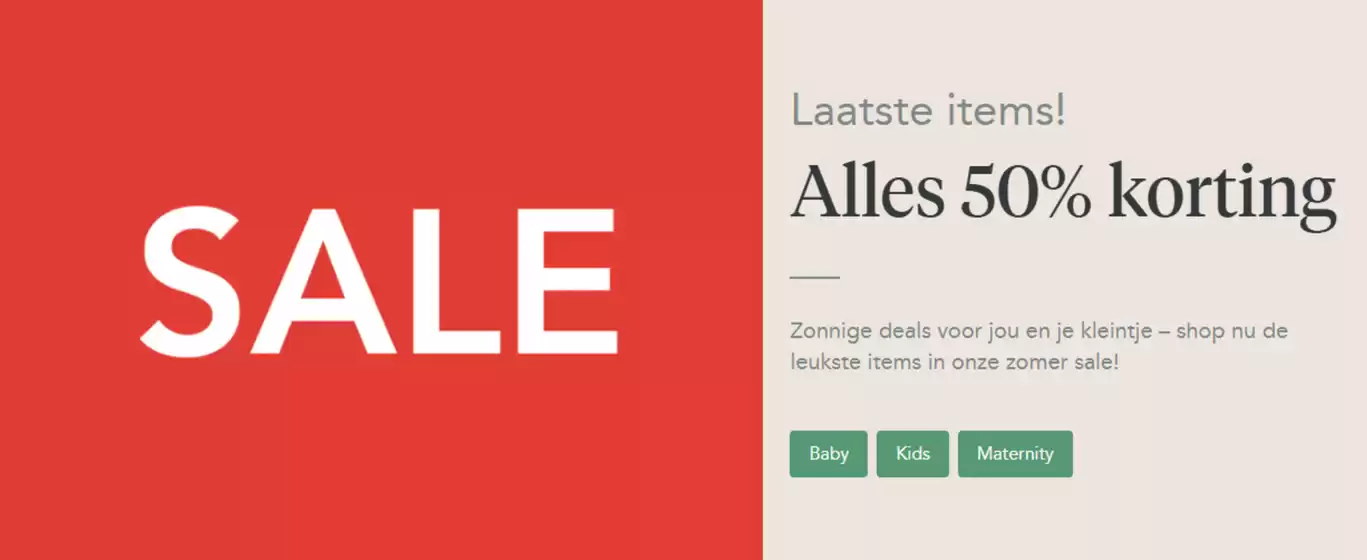 Catalogue Noppies | Alles 50% Korting | 2025-08-21T00:00:00.000Z - 2025-09-04T00:00:00.000Z