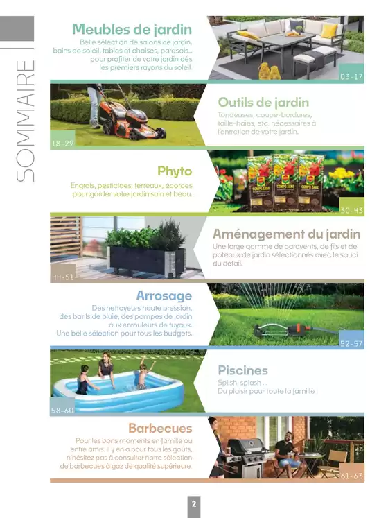 Catalogue Jardin