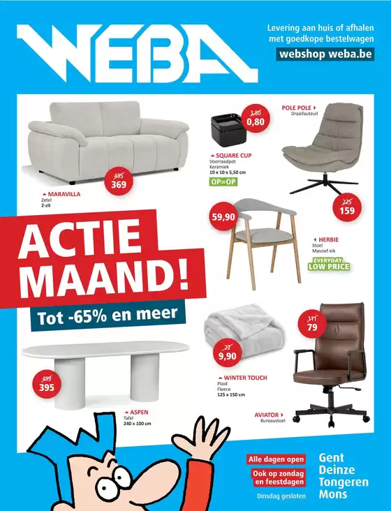 Catalogue Weba | Actiemaand bij WEBA | 2026-09-01T00:00:00.000Z - 2026-09-30T00:00:00.000Z