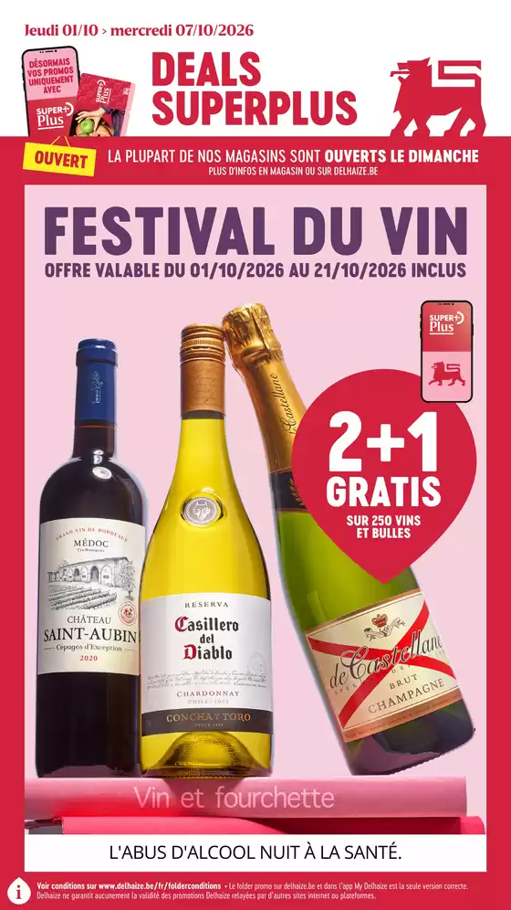 Catalogue Proxy Delhaize | Folder de la semaine | 2026-10-01T00:00:00.000Z - 2026-10-21T00:00:00.000Z