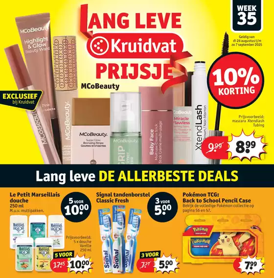 Catalogue Kruidvat | Week 35 | 2025-08-26T00:00:00.000Z - 2025-09-07T00:00:00.000Z