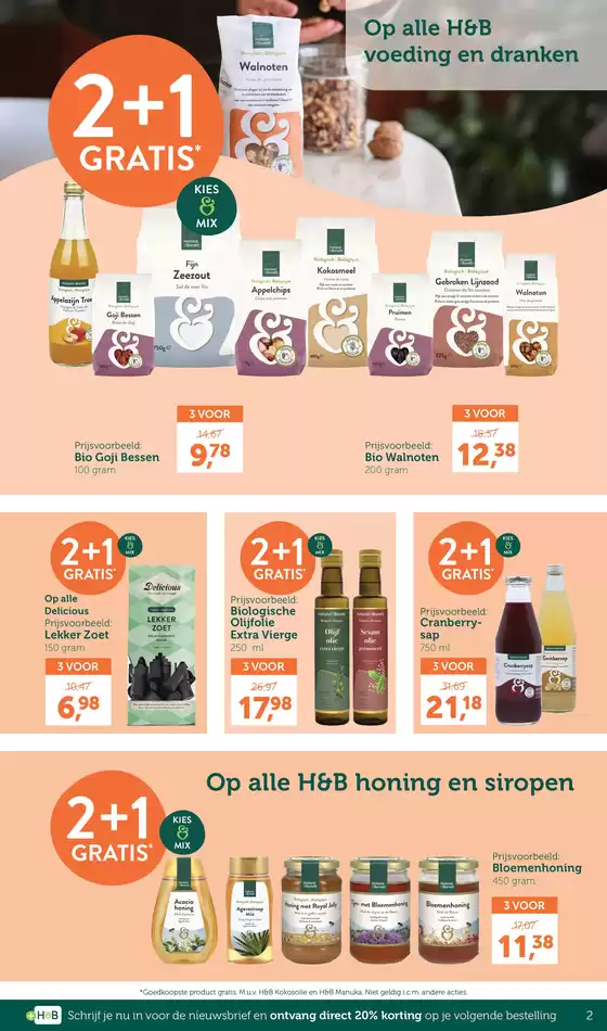 Op Alle H&B Voeding En Dranken
