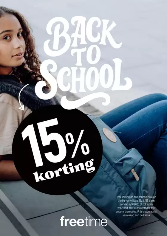 Catalogue Freetime à Liège | Back To School | 2025-08-25T00:00:00.000Z - 2025-09-07T00:00:00.000Z