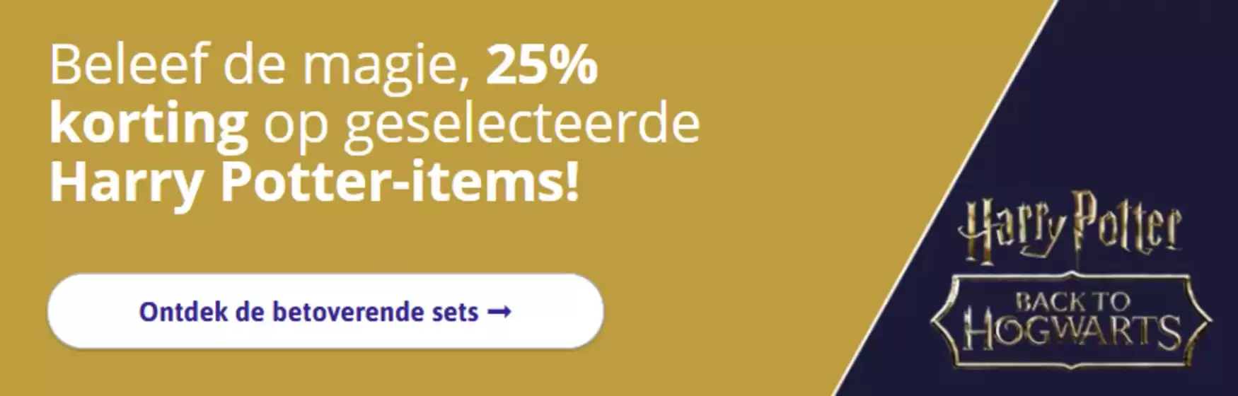 Harry Potter Items 25% Korting