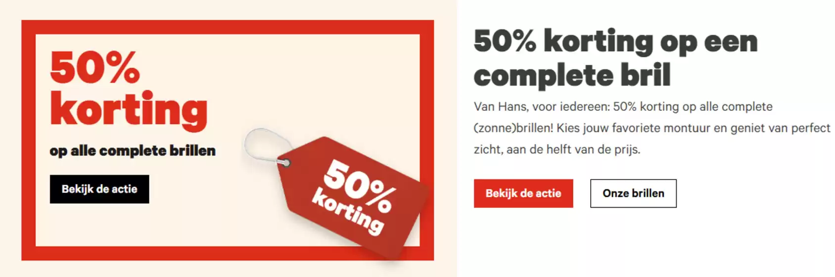50% Korting