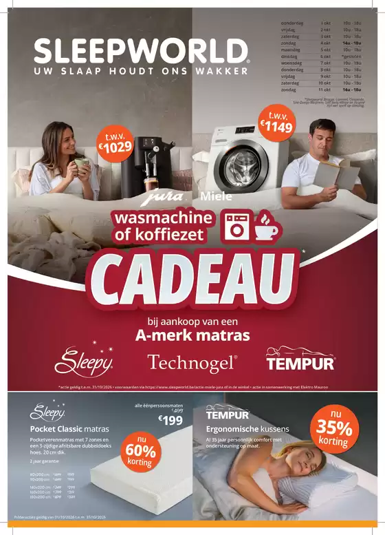 Catalogue Sleepworld | Oferta | 2026-10-01T00:00:00.000Z - 2026-10-31T00:00:00.000Z