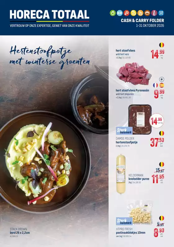 Catalogue Horeca totaal à Rumes | Oferta | 2026-10-01T00:00:00.000Z - 2026-10-31T00:00:00.000Z