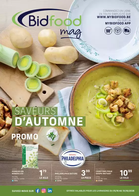 Catalogue Bidfood | Oferta-FR | 2026-10-02T00:00:00.000Z - 2026-10-31T00:00:00.000Z