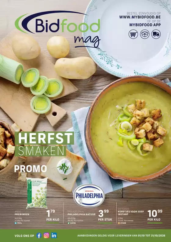 Catalogue Bidfood | Oferta-NL | 2026-10-02T00:00:00.000Z - 2026-10-31T00:00:00.000Z