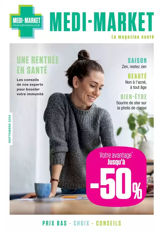 Catalogue Medi-Market à Louvain | Le Magazine FR | 2025-08-27T00:00:00.000Z - 2025-09-23T00:00:00.000Z