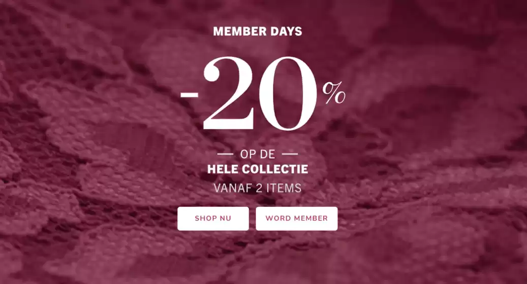 Catalogue Hunkemoller | Member Days | 2025-08-29T00:00:00.000Z - 2025-09-12T00:00:00.000Z