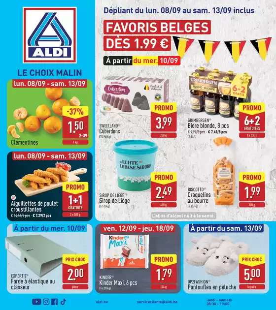 Catalogue Aldi | Le Choix Malin | 2025-08-08T00:00:00.000Z - 2025-09-18T00:00:00.000Z
