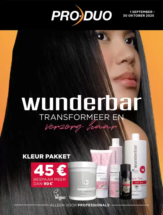 Catalogue Pro-Duo | Wunderbar NL | 2025-09-01T00:00:00.000Z - 2025-10-30T00:00:00.000Z
