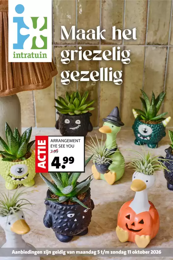 Catalogue Intratuin à Anvers | Offres exclusives et bonnes affaires | 2026-10-05T00:00:00.000Z - 2026-10-11T00:00:00.000Z