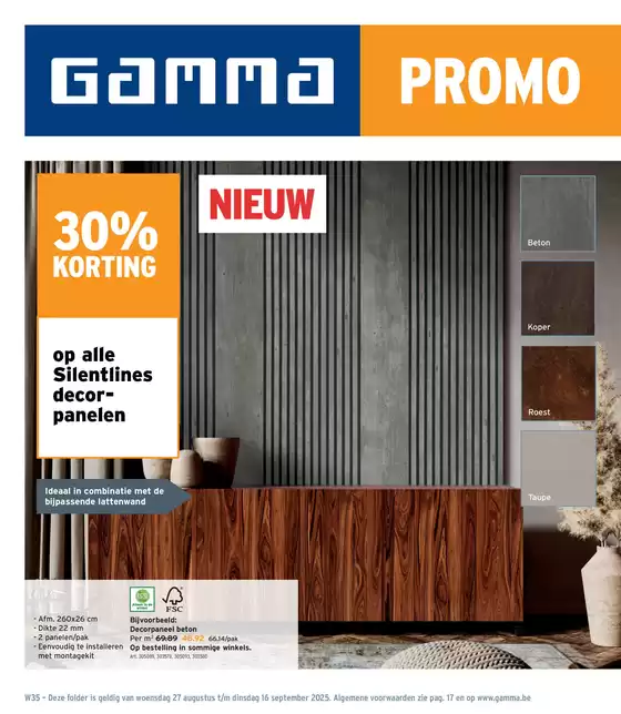 Catalogue GAMMA | Week 35 NL | 2025-09-02T00:00:00.000Z - 2025-09-16T00:00:00.000Z